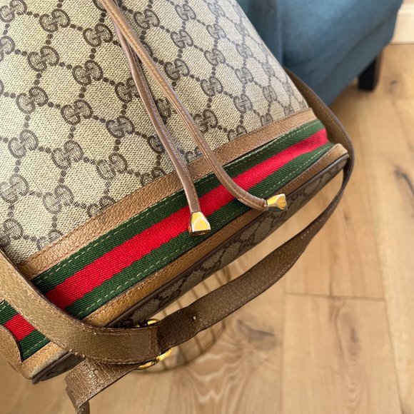 Gucci Vintage Ophidia Bucket Bag - Picture 11 of 16